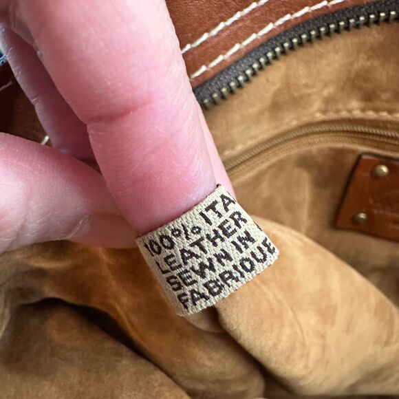 Patricia Nash Brown Leather Tote - Picture 11 of 13